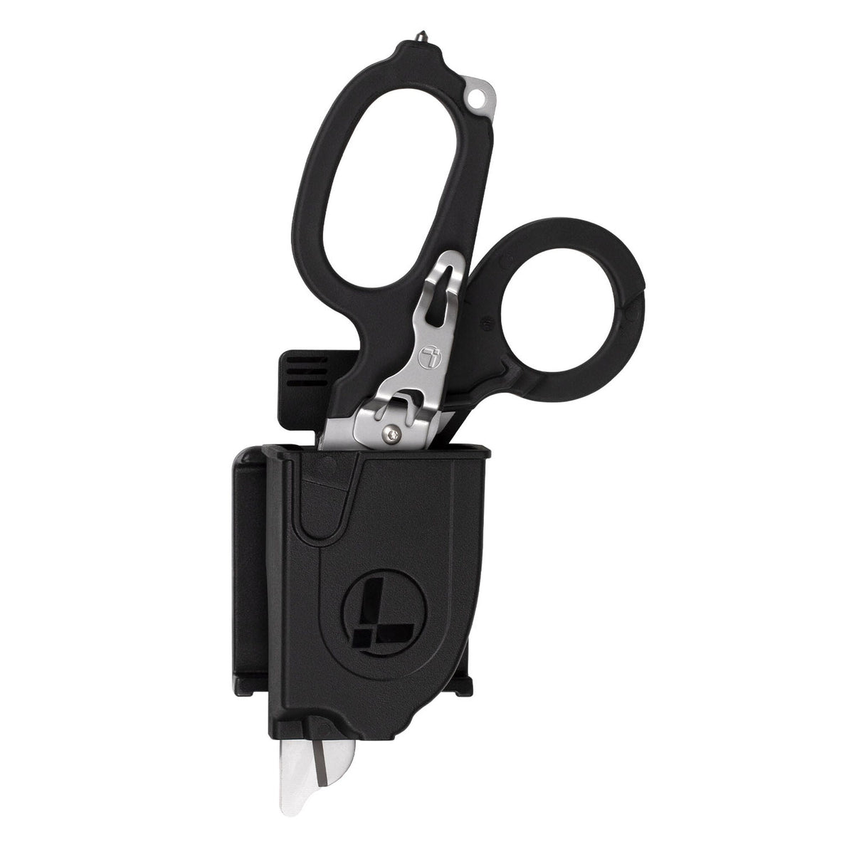 Utility-Holster mit ausgefalteter Schere.