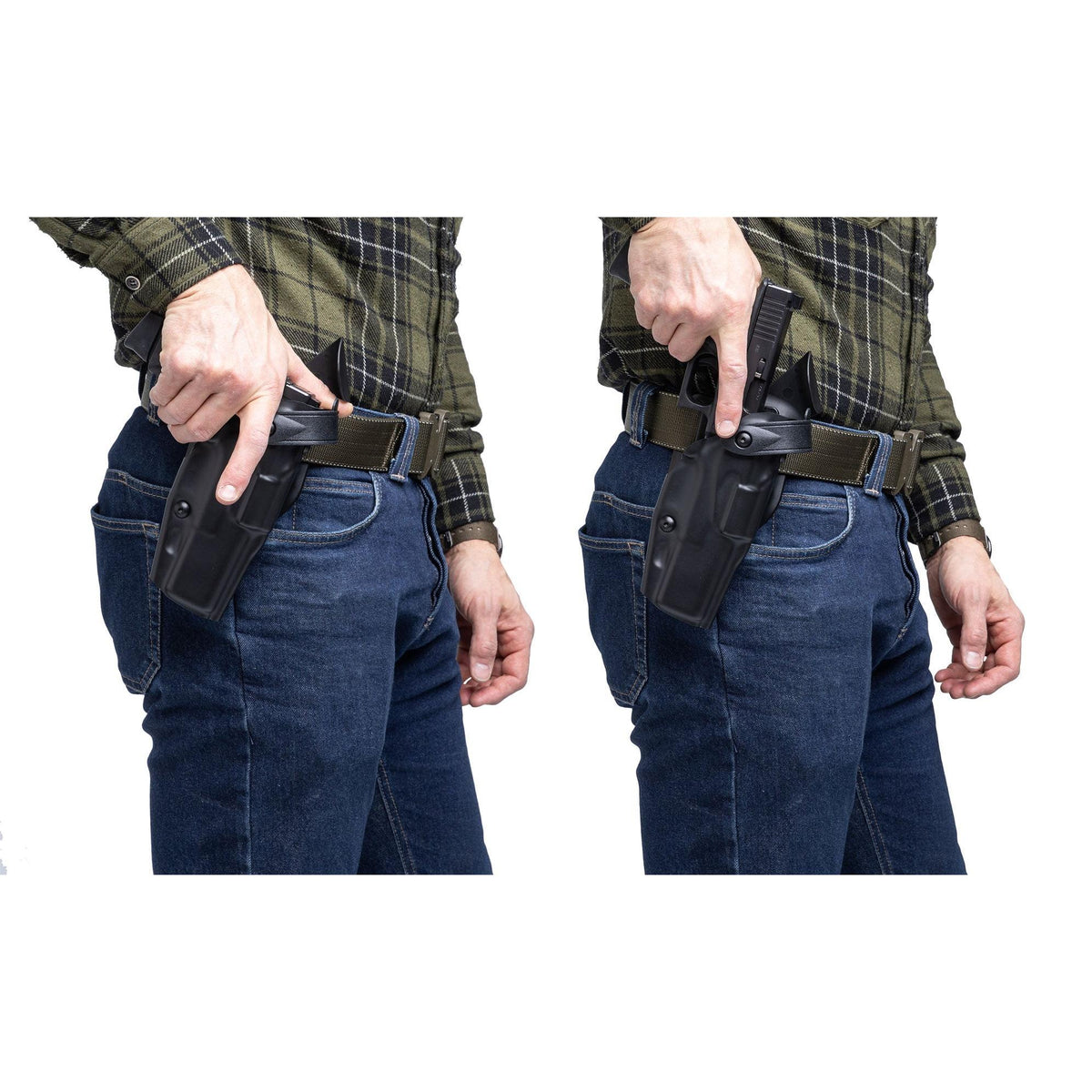 Safariland 6360 ALS/SLS Mid-Ride L3 pistoolikotelo, Glock 17/22