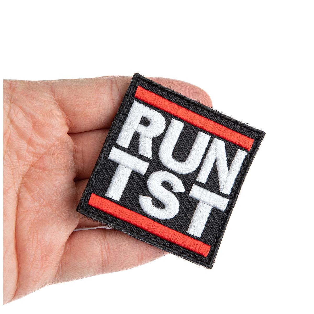 Patch size 2.3 by 2.3 (59mm x 59mm).