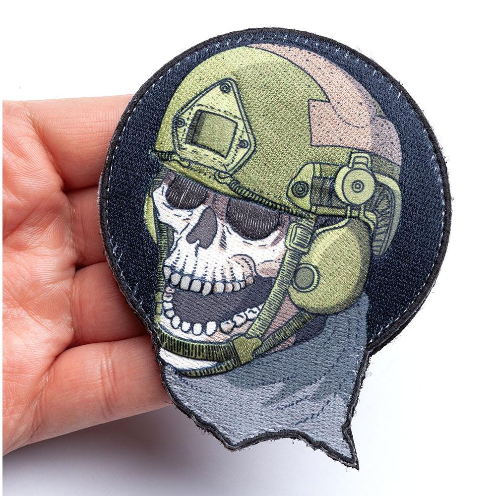 Varusteleka Helmet Skull Morale Patch
