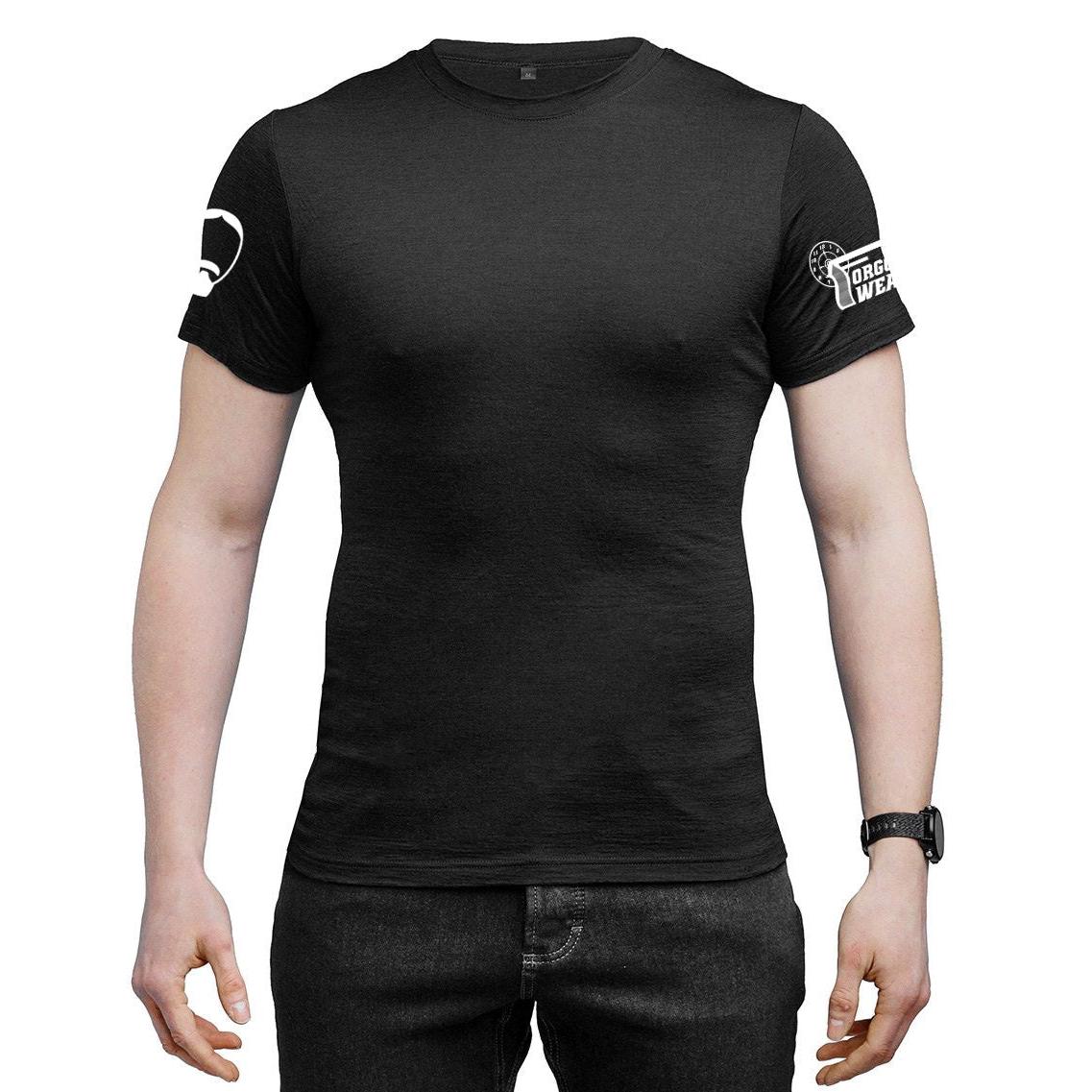 Forgotten Weapons Gun Jesus Merinowolle T-Shirt