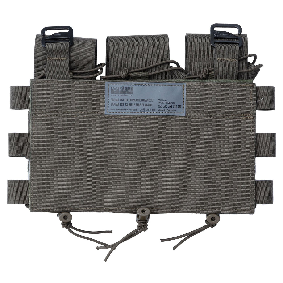 Varusteleka 3X Gewehr Magazintaschen-Panel