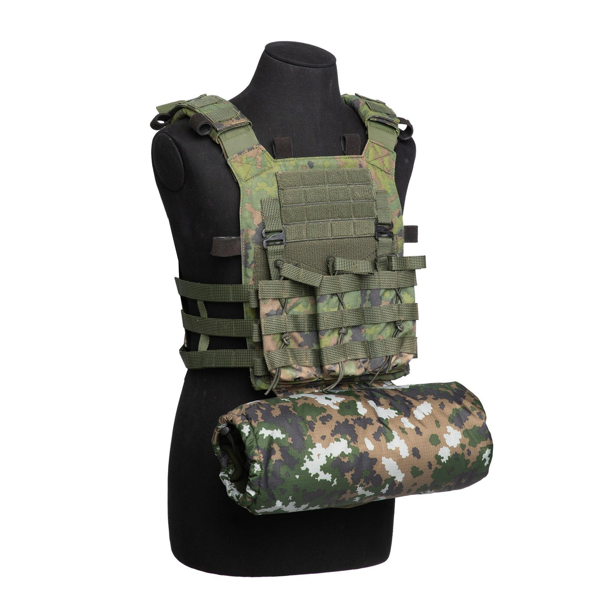 Attaches like a hanger pouch.