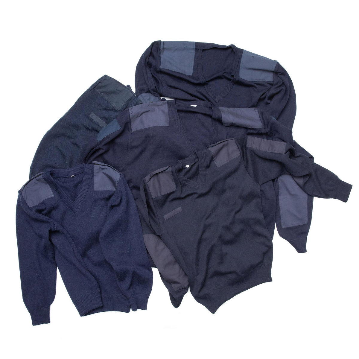 The details; material thickness and shade vary to some extent.