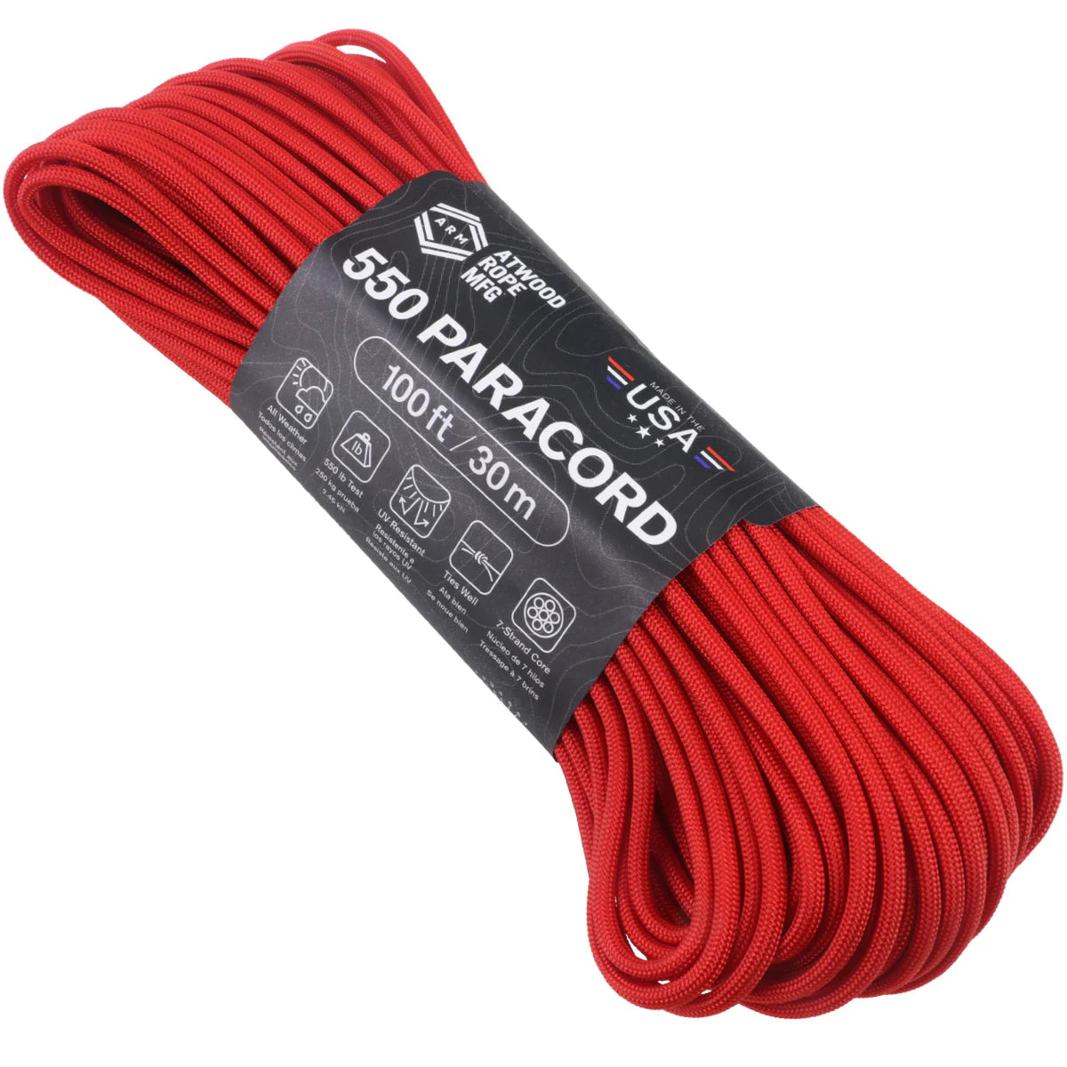 Atwood Rope 550 Paracord, 30 m 