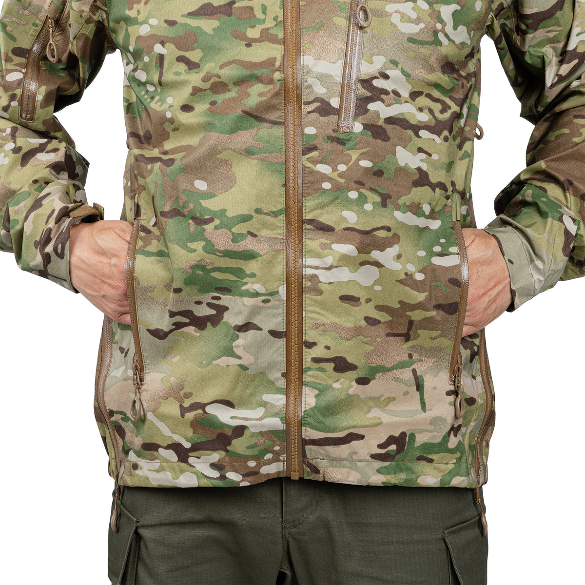 BEYOND A6 Gore-Tex Regenjacke, MultiCam, Überschuss