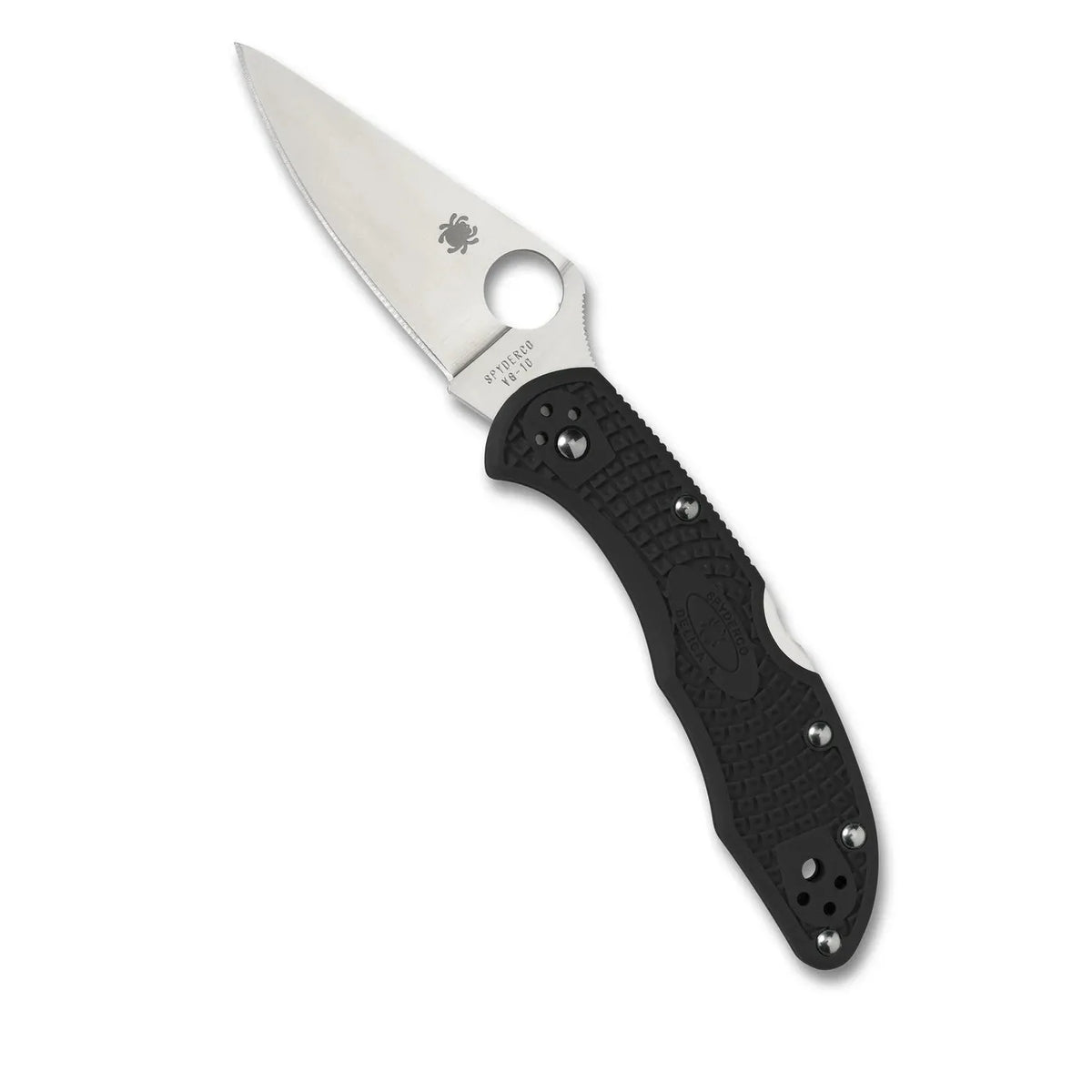 Spyderco Delica 4 FRN Flat Ground Klappmesser 