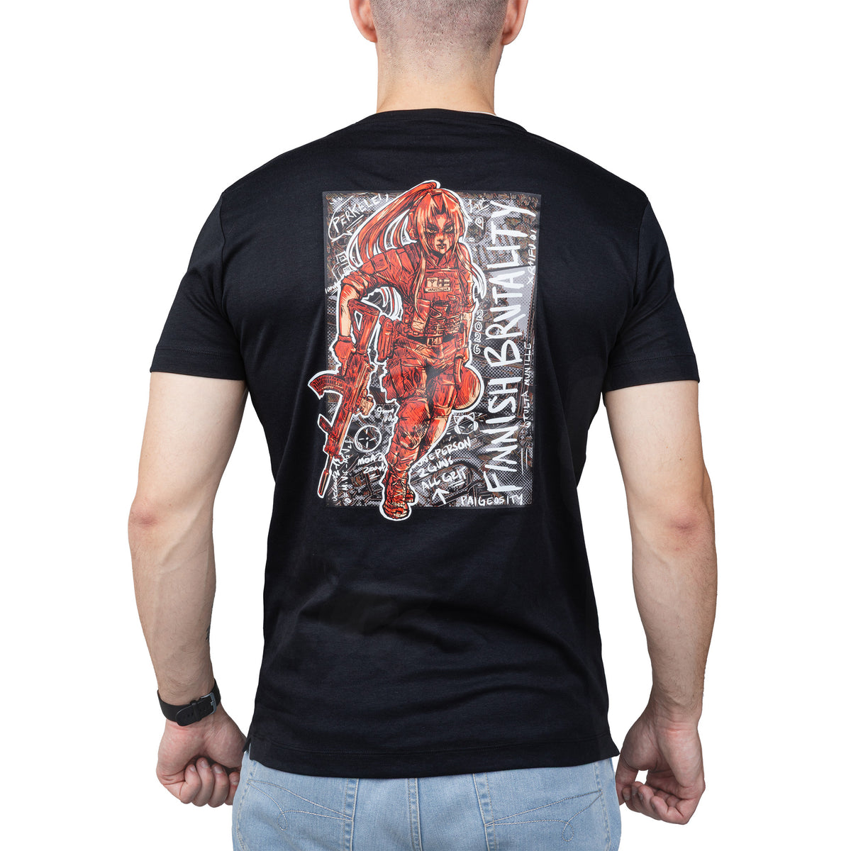 Finnish Brutality Paigeosity T-paita
