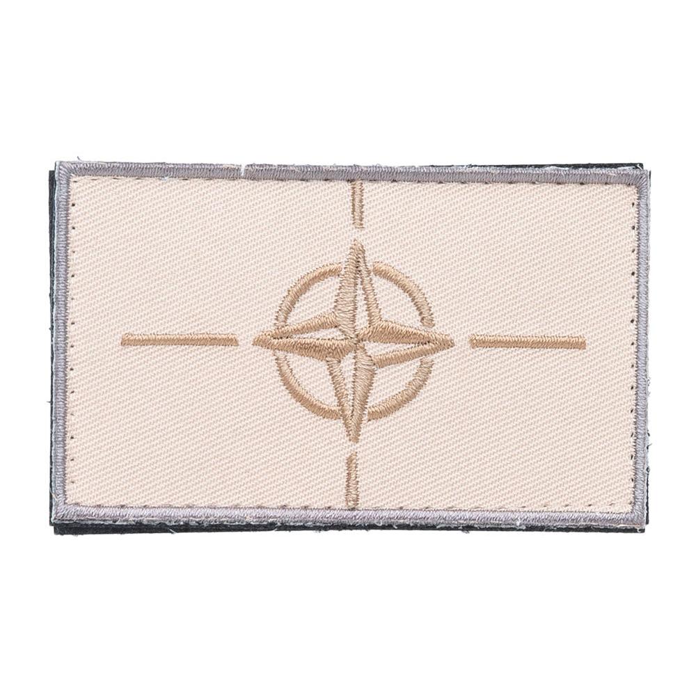 Varusteleka NATO Flag Patch, 77 x 47 mm