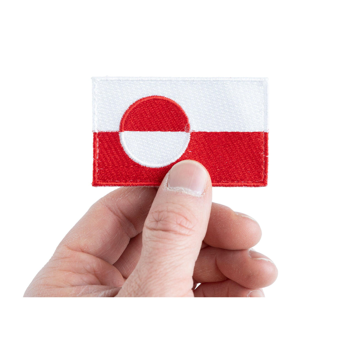 Varusteleka Greenland Flag Patch, 77 x 48 mm