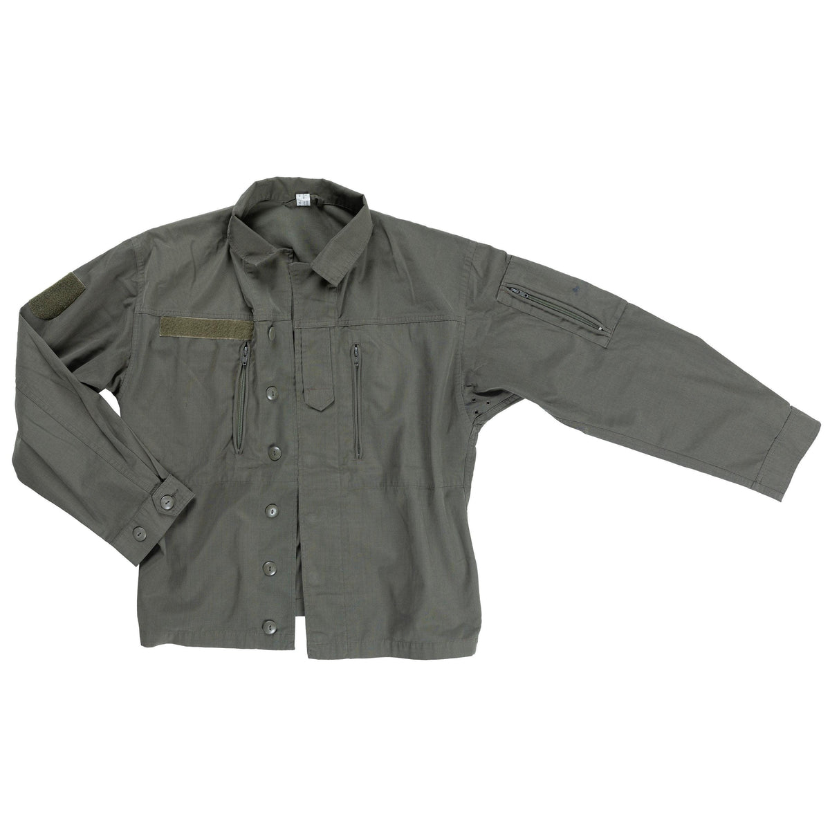 Models vary and some jackets' cuffs are adjusted with button closure and others with velcro.