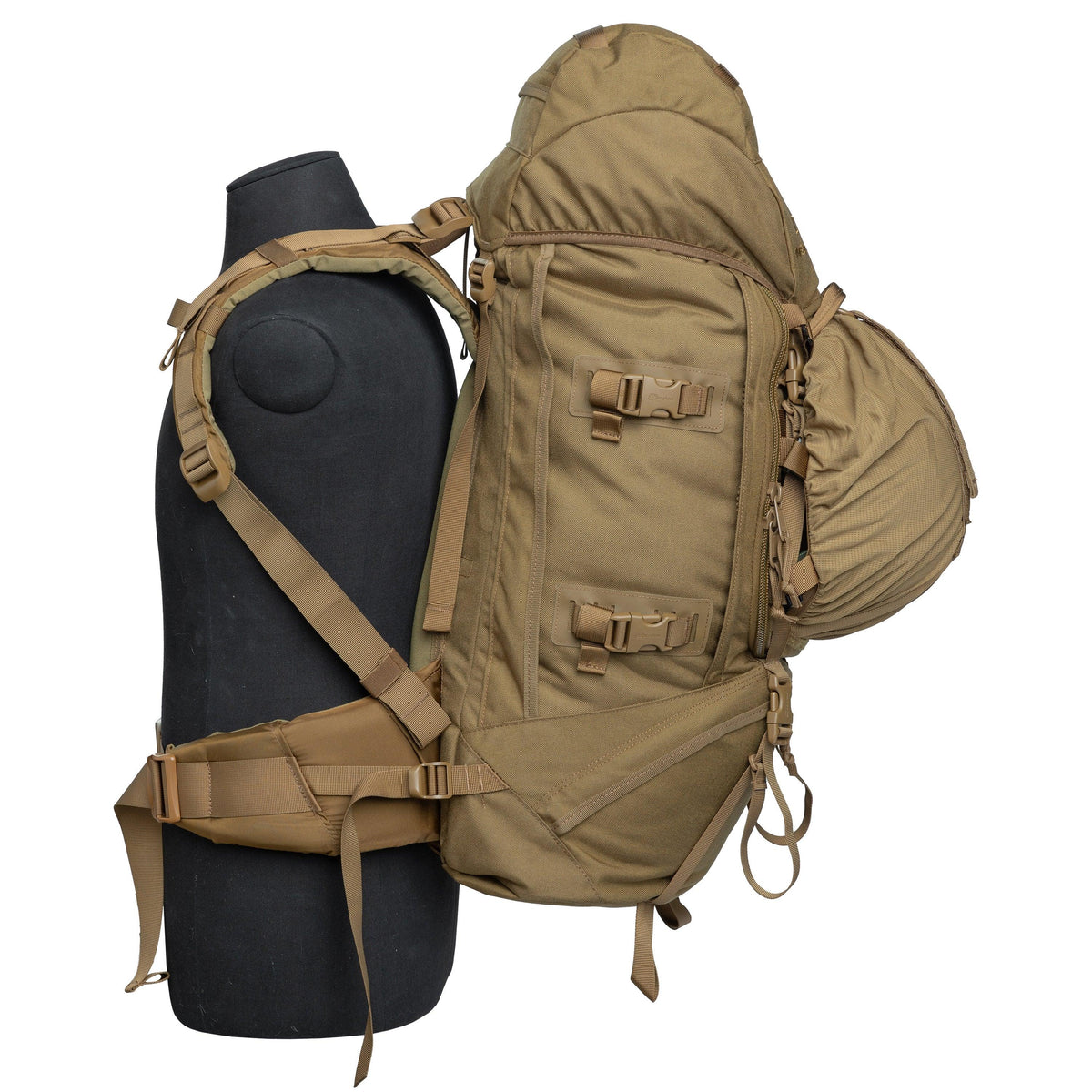 Verstecktes Netztasche im vorderen Zugriffsfach zum Verstauen eines Helms oder einer Jacke usw. außen.