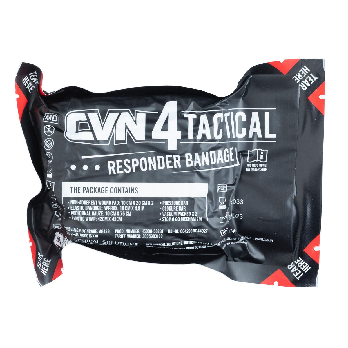 CVN4 Tactical Responder Bandage taktinen ensiside