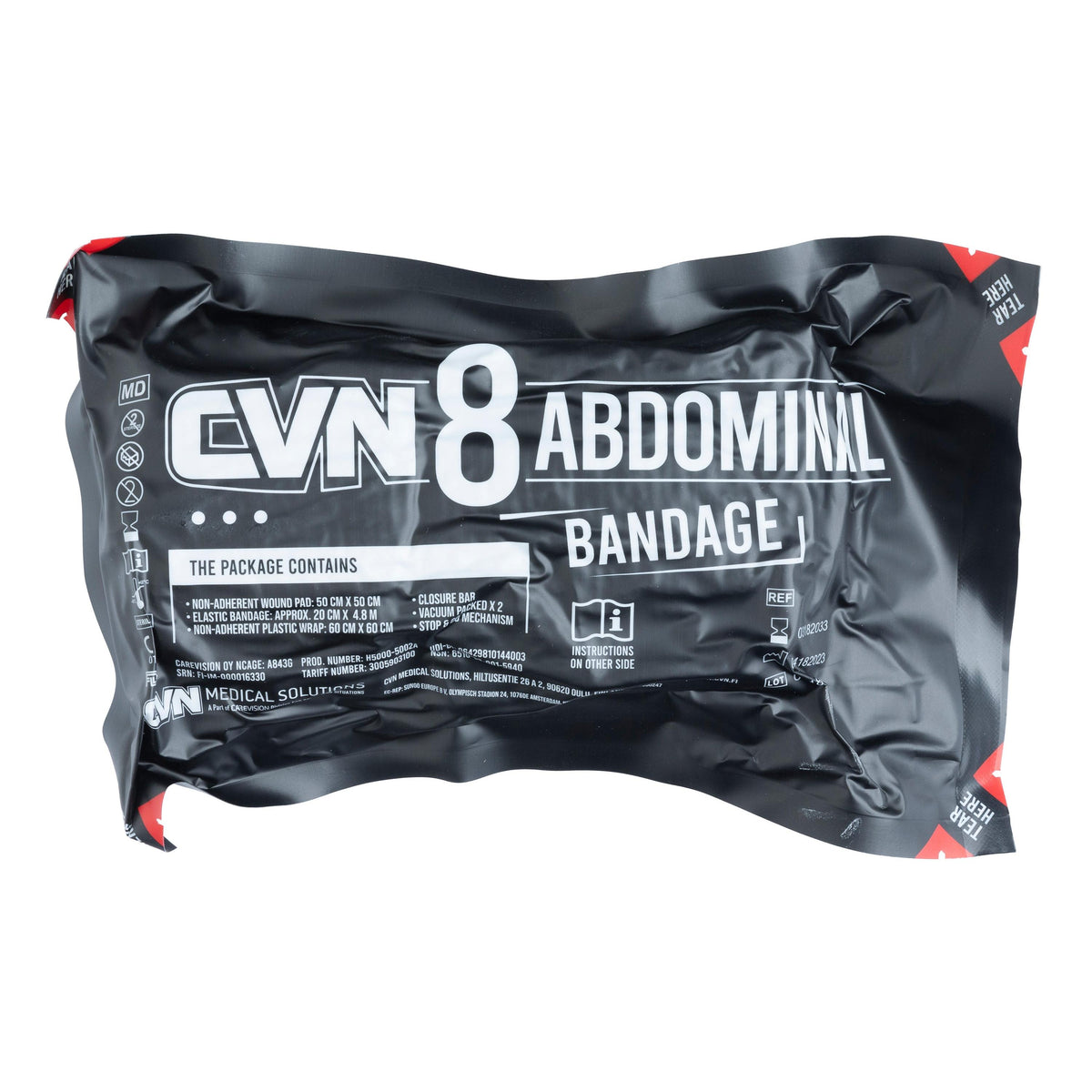 CVN8 Abdominal Responder Bandage vatsaside