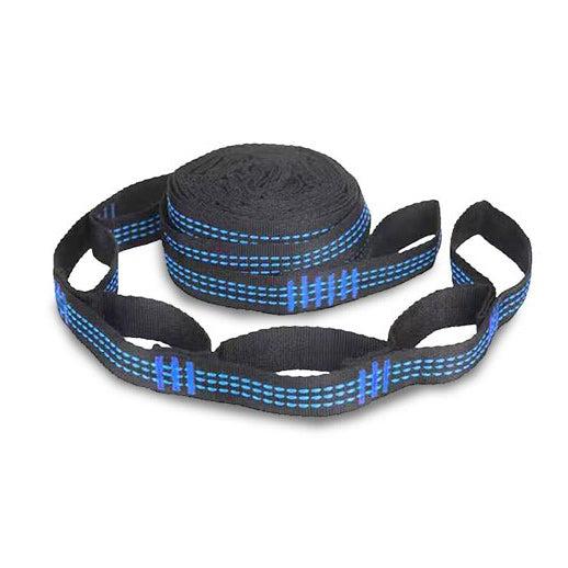 The package has two straps; which is what you need for a hammock.