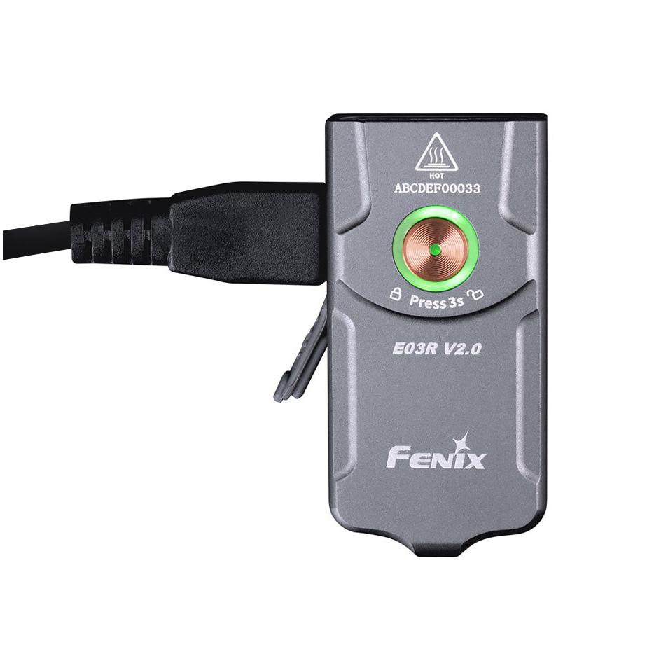 Fenix E03R Rechargeable Key-chain Flashlight V2.0