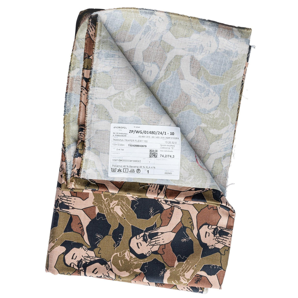 Forgotten Weapons Camo Stoff, IanPat, Meterware