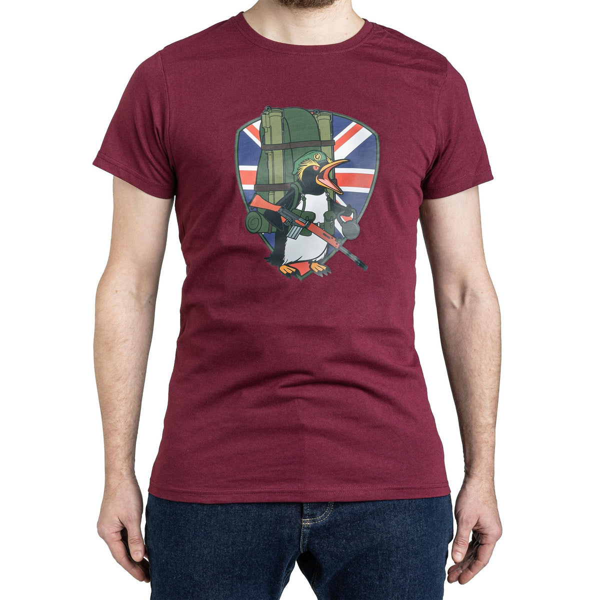 Forgotten Weapons Penguin Brutality T-paita