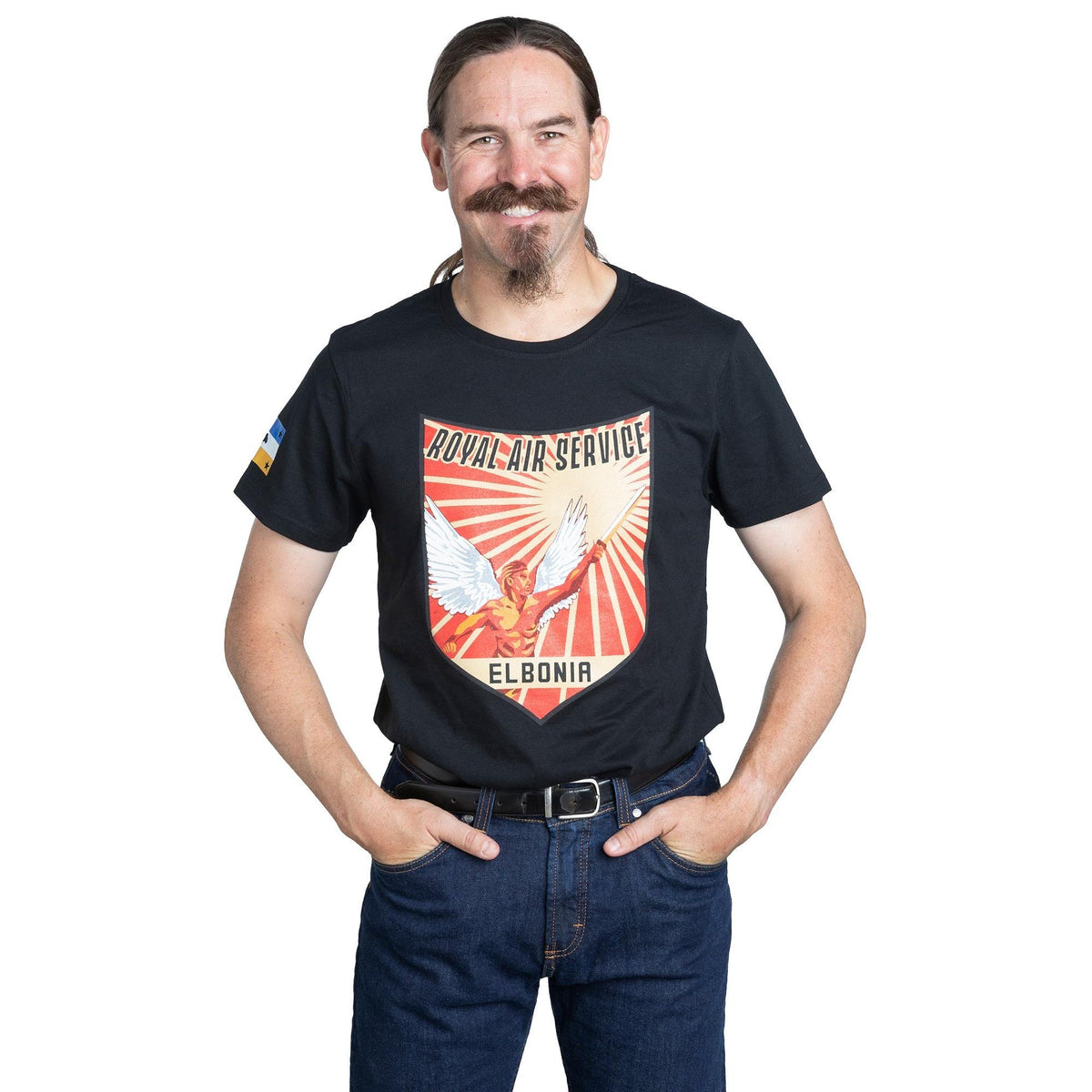 Forgotten Weapons Royal Air Service Elbonia T-Shirt, Baumwolle