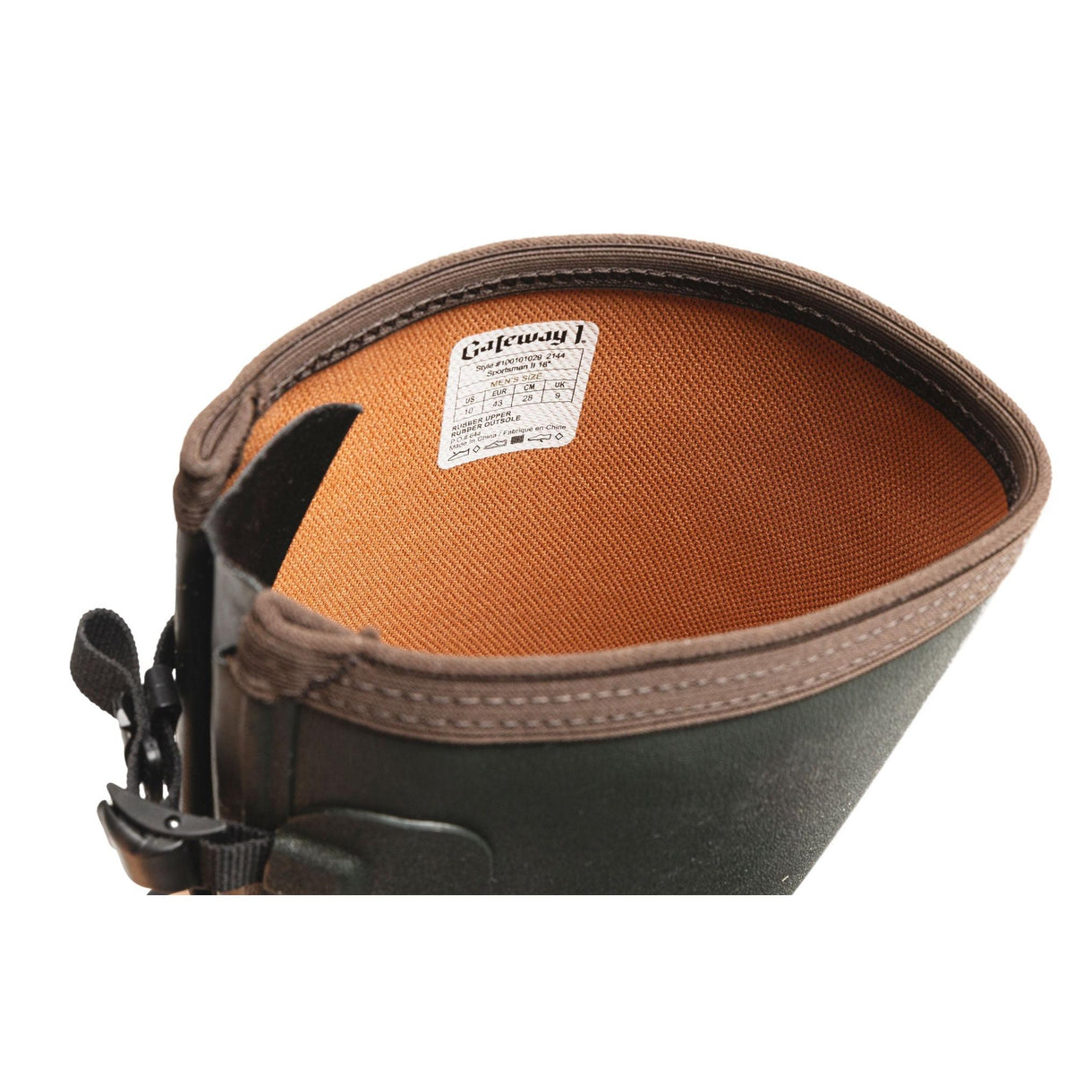 Coil lining™ pattern transports moisture effectively away from the foot and leg during sweaty activities.