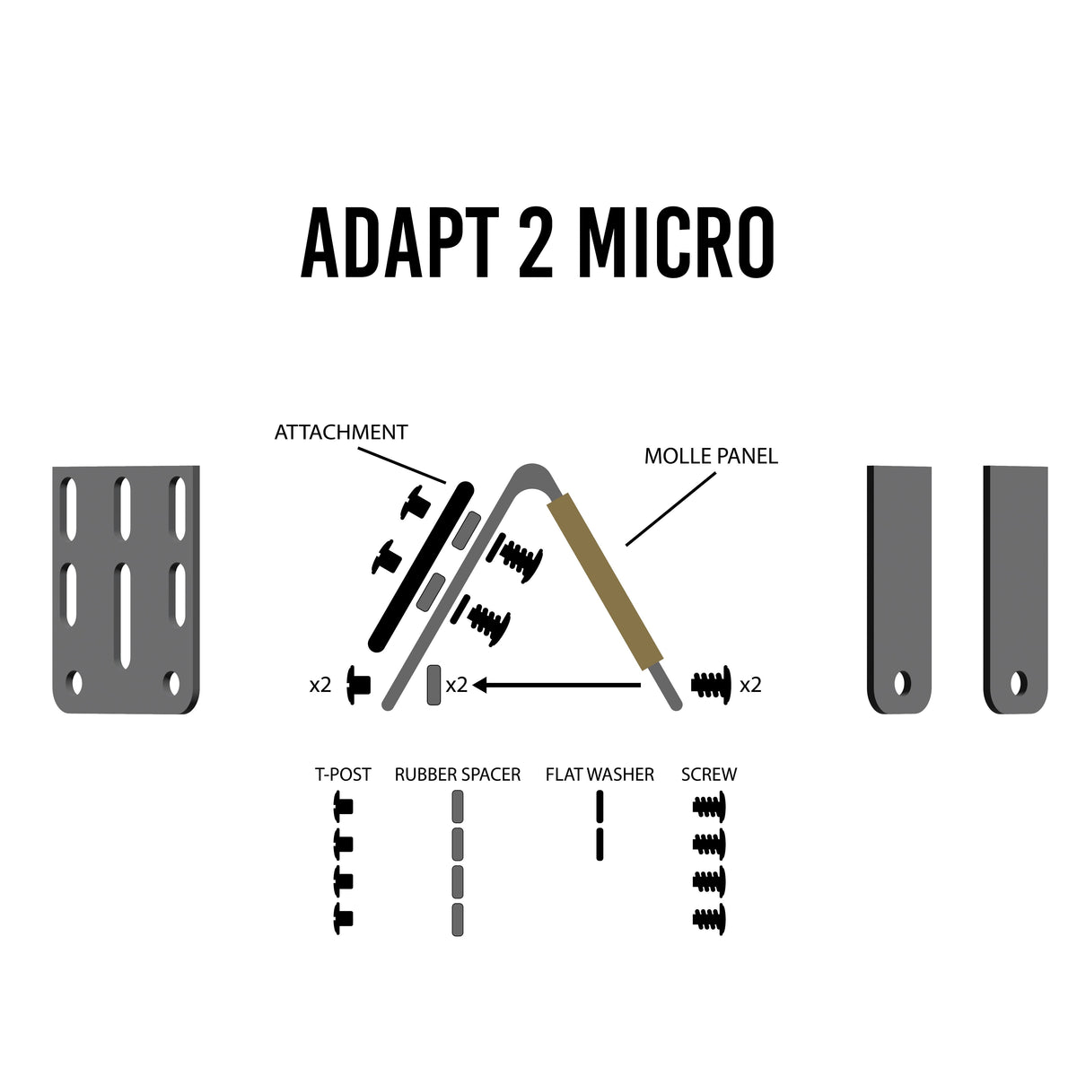 Guardian Warrior Solutions Adapt 2 Micro kiinnike