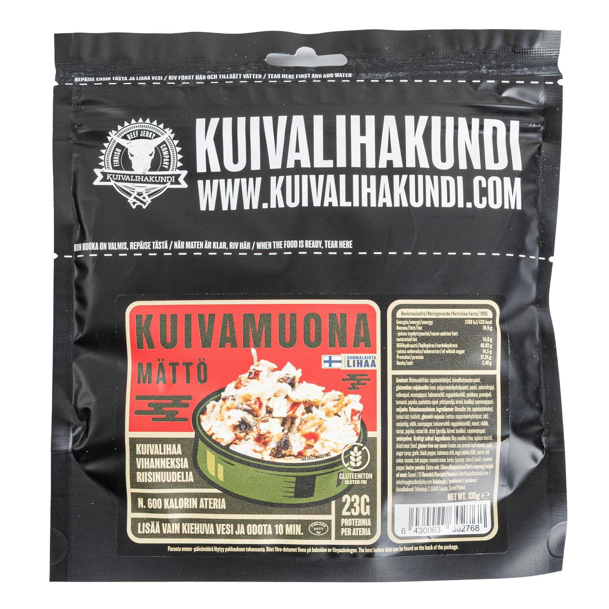 Kuivalihakundi  Beef Jerky Field Ration
