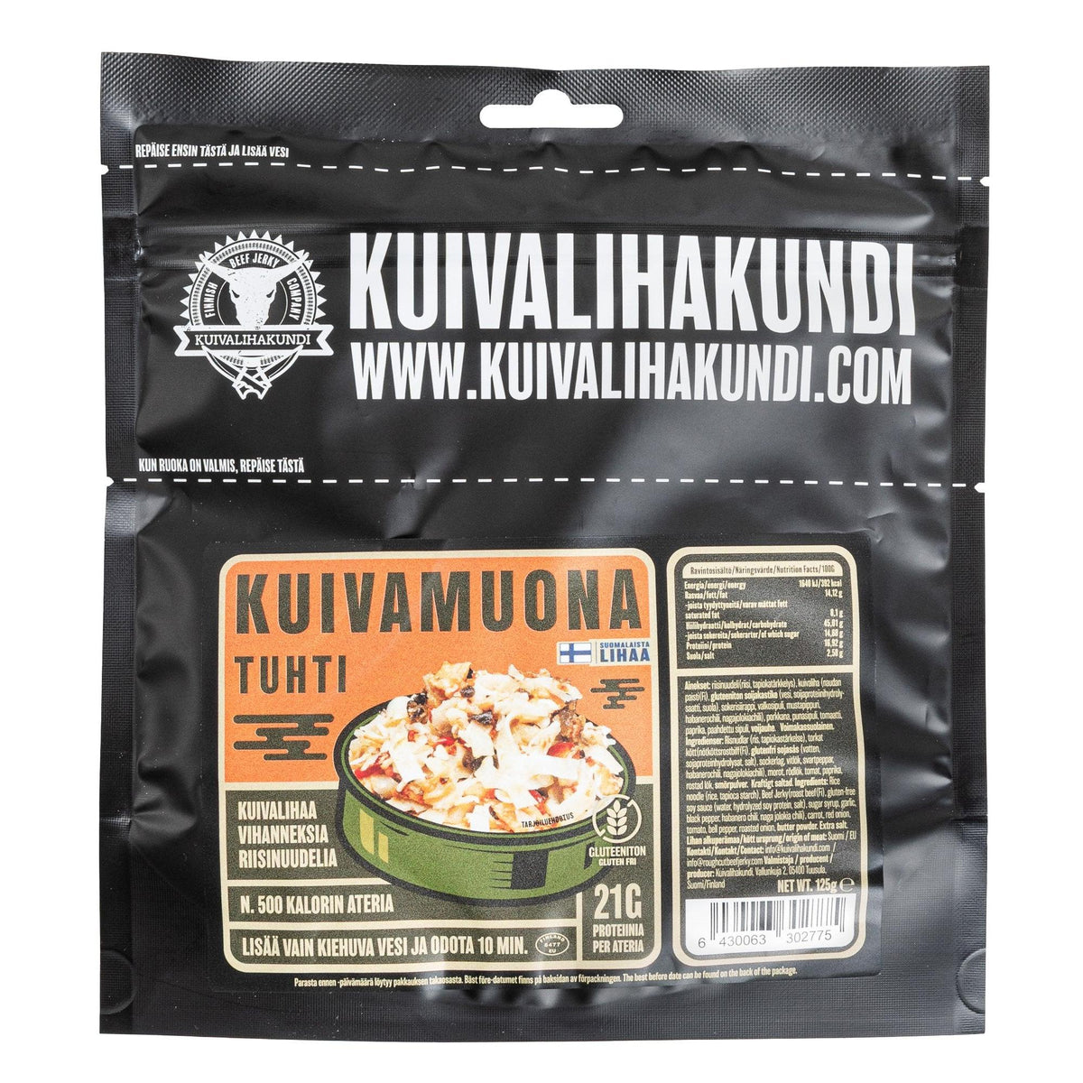 Kuivalihakundi  Beef Jerky Field Ration