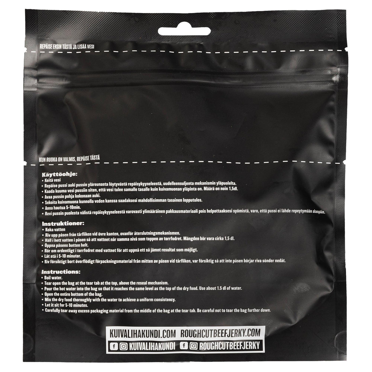 Kuivalihakundi  Beef Jerky Field Ration