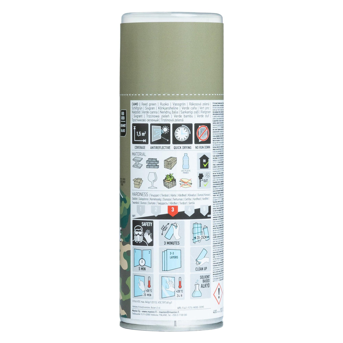 Maston Farba w sprayu, kamuflaż, 400 ml 