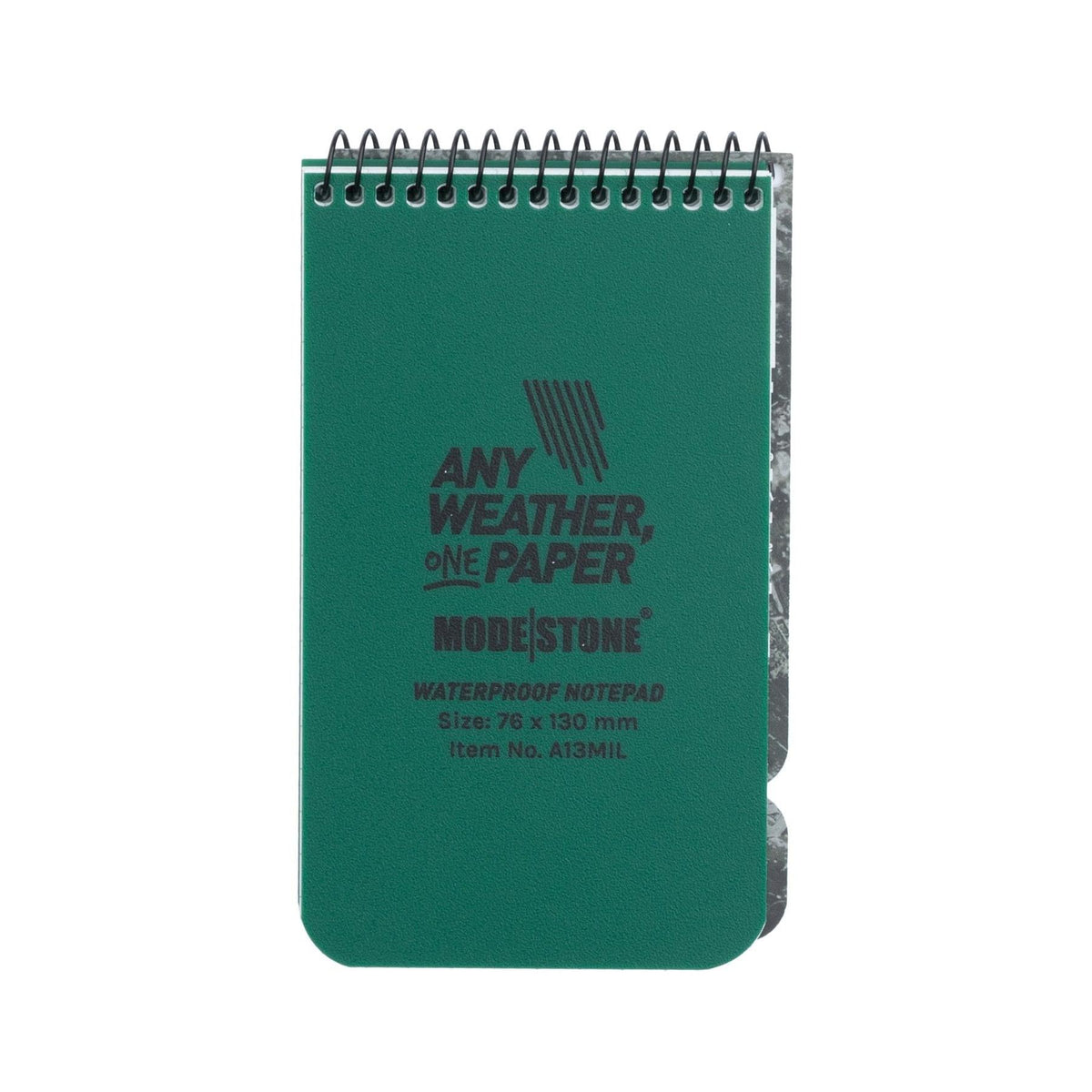 Modestone Waterproof Notepad, 76 x 130 mm