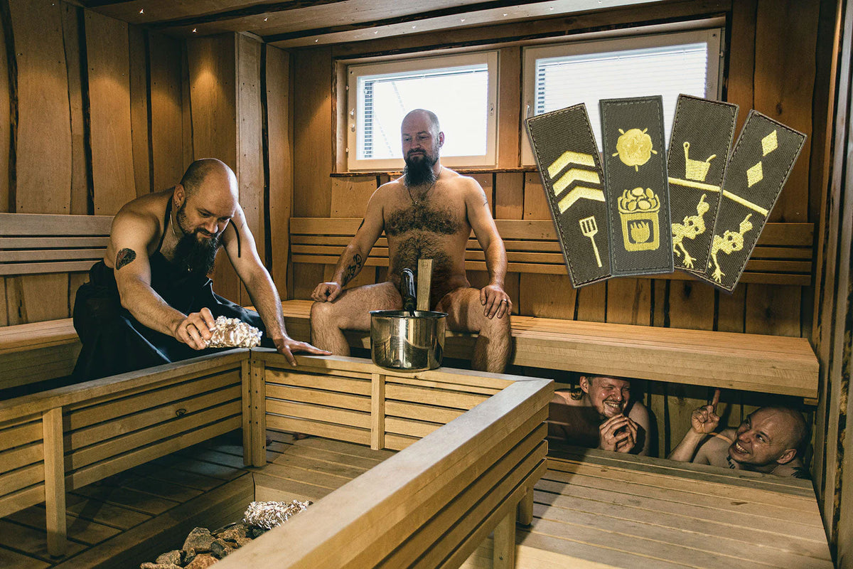 Varusteleka Hütten-Dienstgradabzeichen