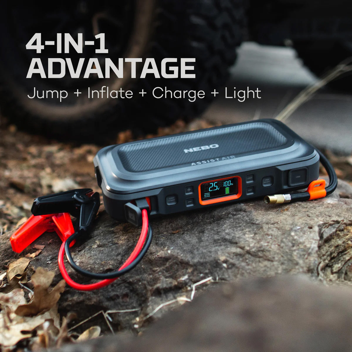 Nebo Assist Air Jump Starter auton apukäynnistin