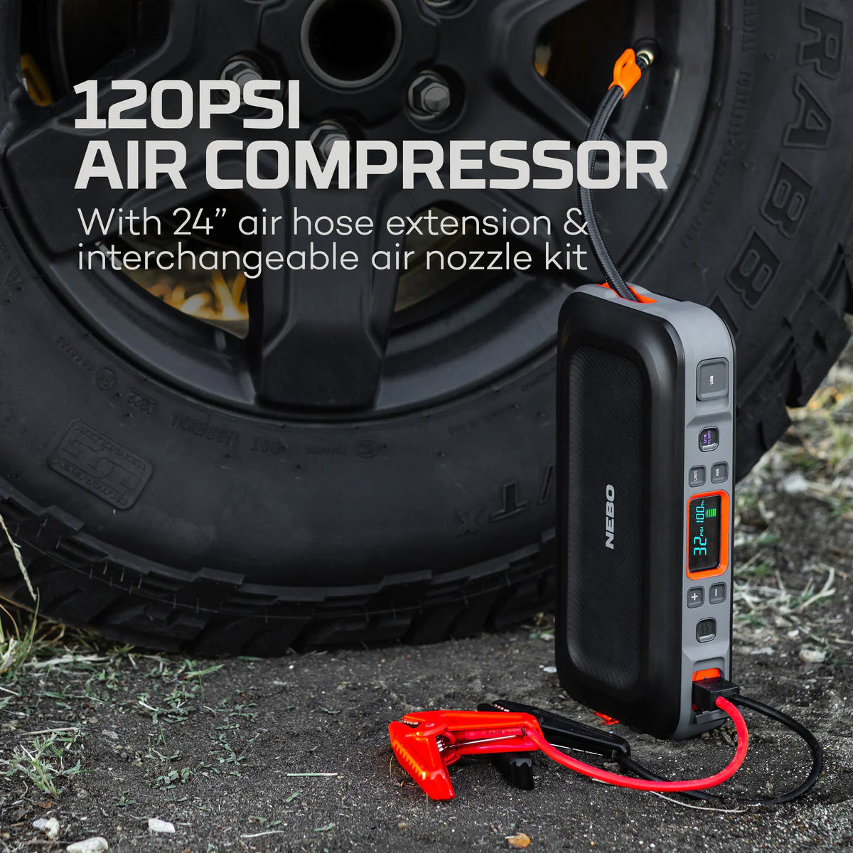 Nebo Assist Air Jump Starter auton apukäynnistin