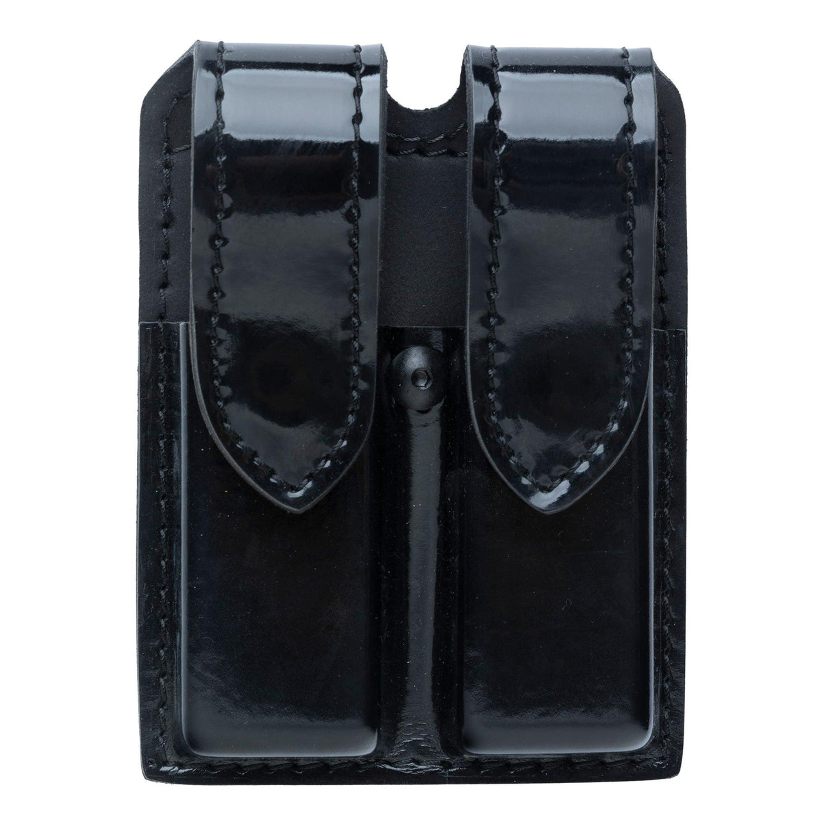 Safariland 77 Doppelmagazintasche, Größe 7, High Gloss Black, Ungetragen