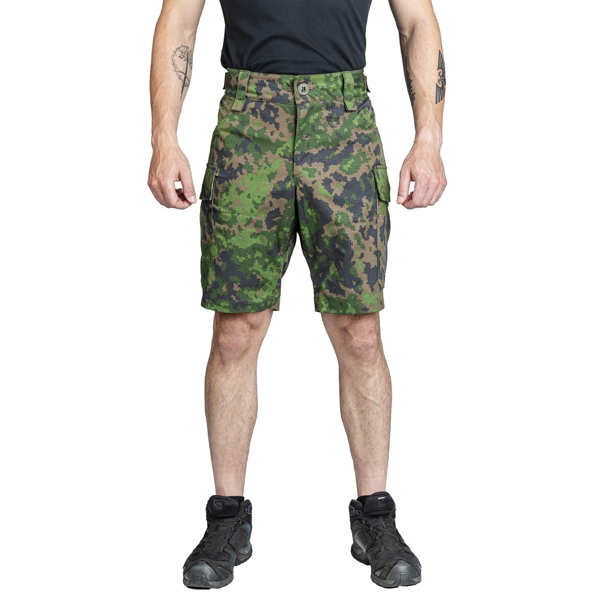 Model height 189 cm; waist circumference 83 cm. Wearing size Medium Regular.