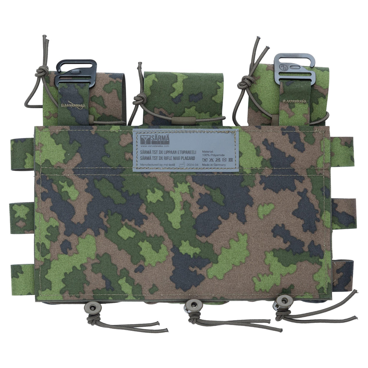 Varusteleka 3X Gewehr Magazintaschen-Panel