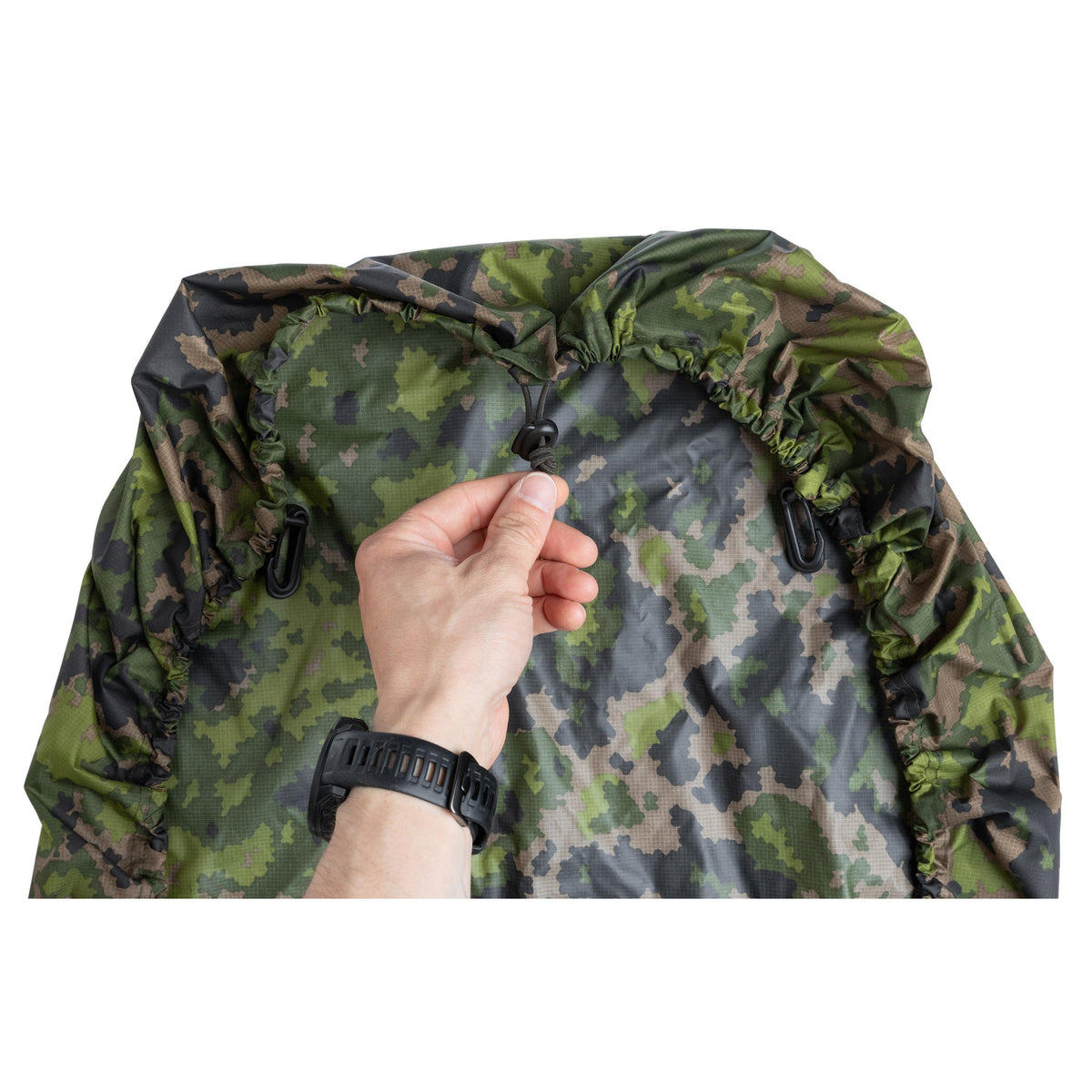 Varusteleka Backpack Rain Cover, Camo Pattern