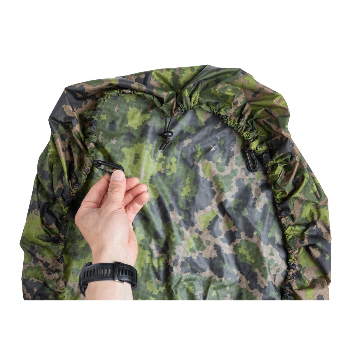 Varusteleka Backpack Rain Cover, Camo Pattern