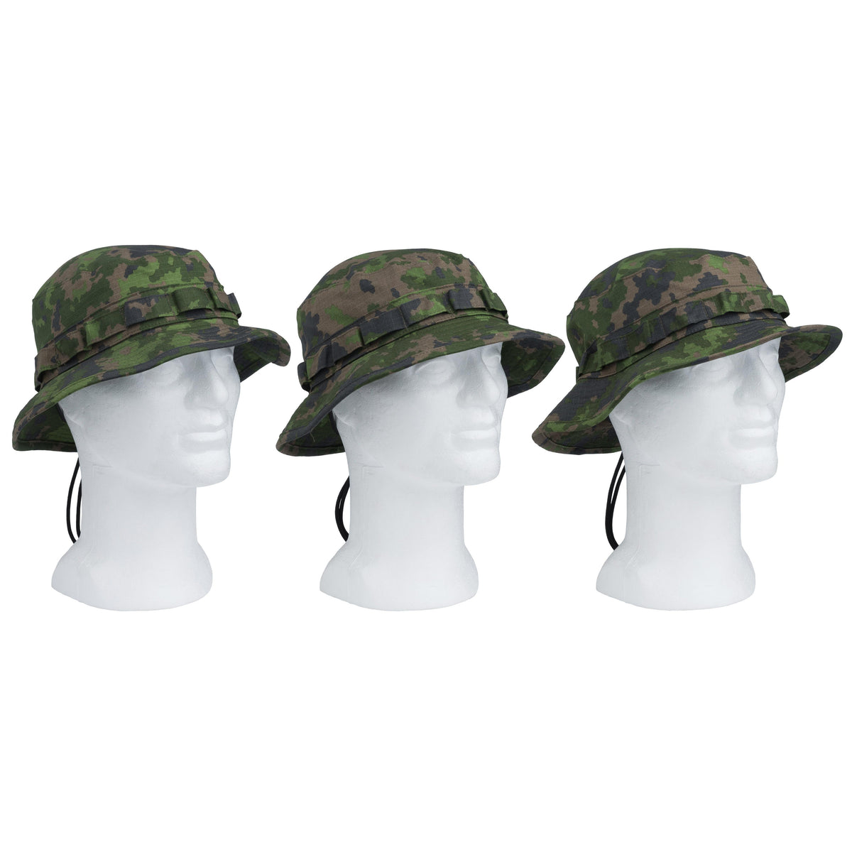 Boonie getragen auf einem 57 cm Kopf in den Größen Small; Medium und Large