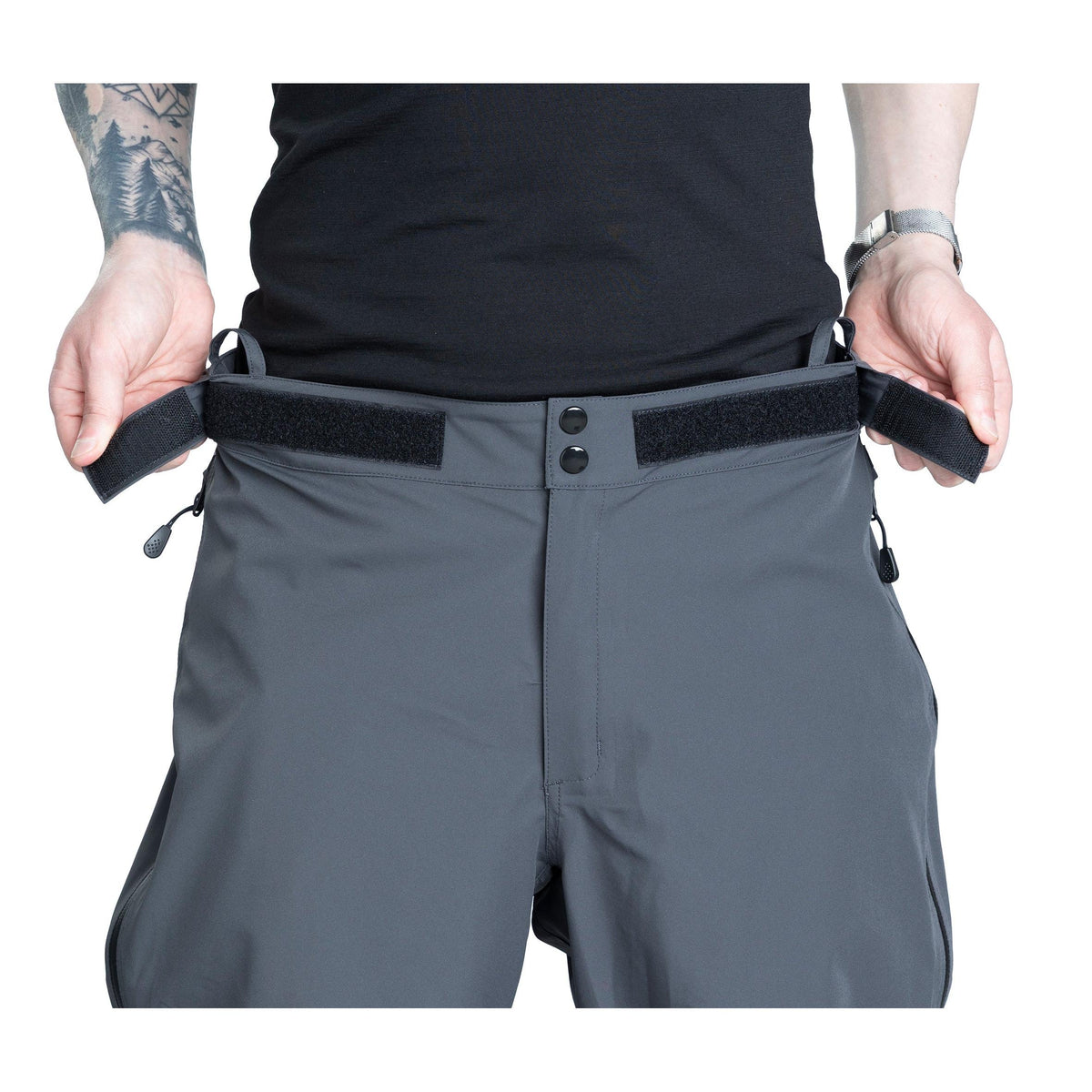 Varusteleka Hardshell-Hosen, Grau