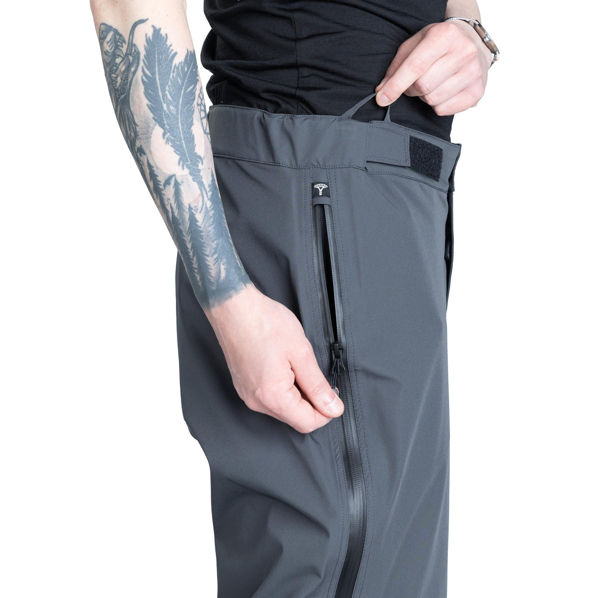 Varusteleka Hardshell-Hosen, Grau