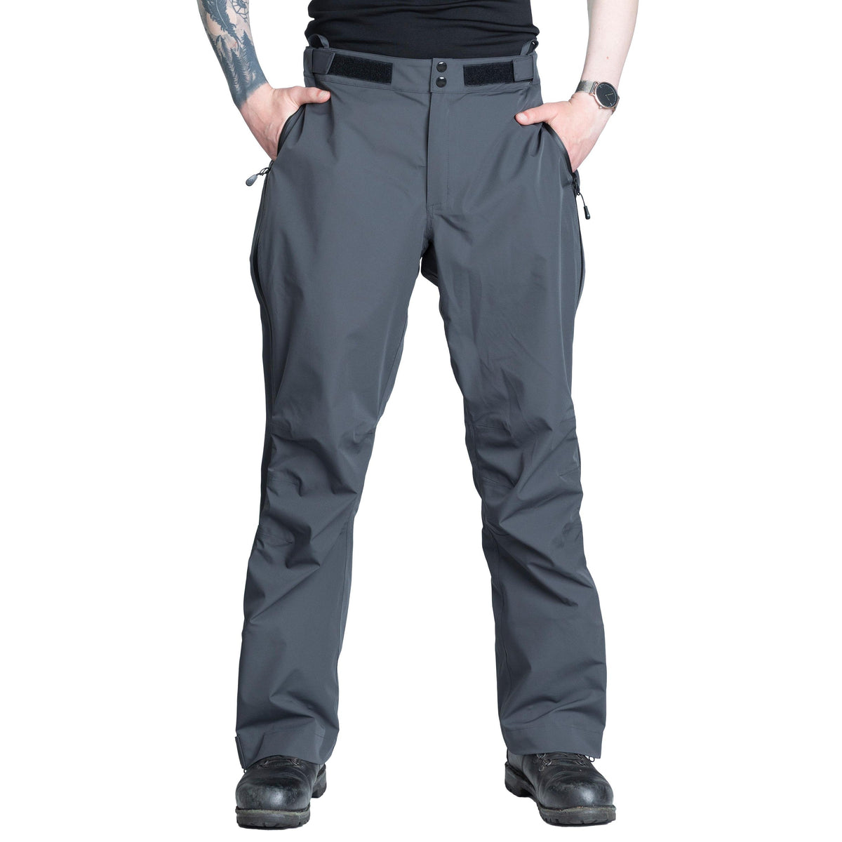 Varusteleka Hardshell-Hosen, Grau