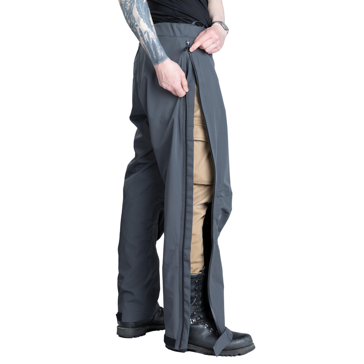 Varusteleka Hardshell-Hosen, Grau