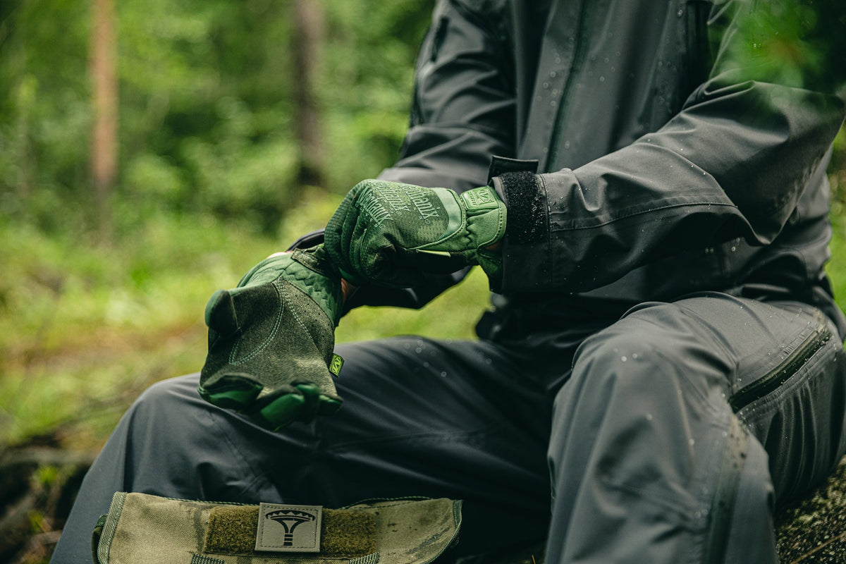 Varusteleka Hardshell-Hosen, Grau