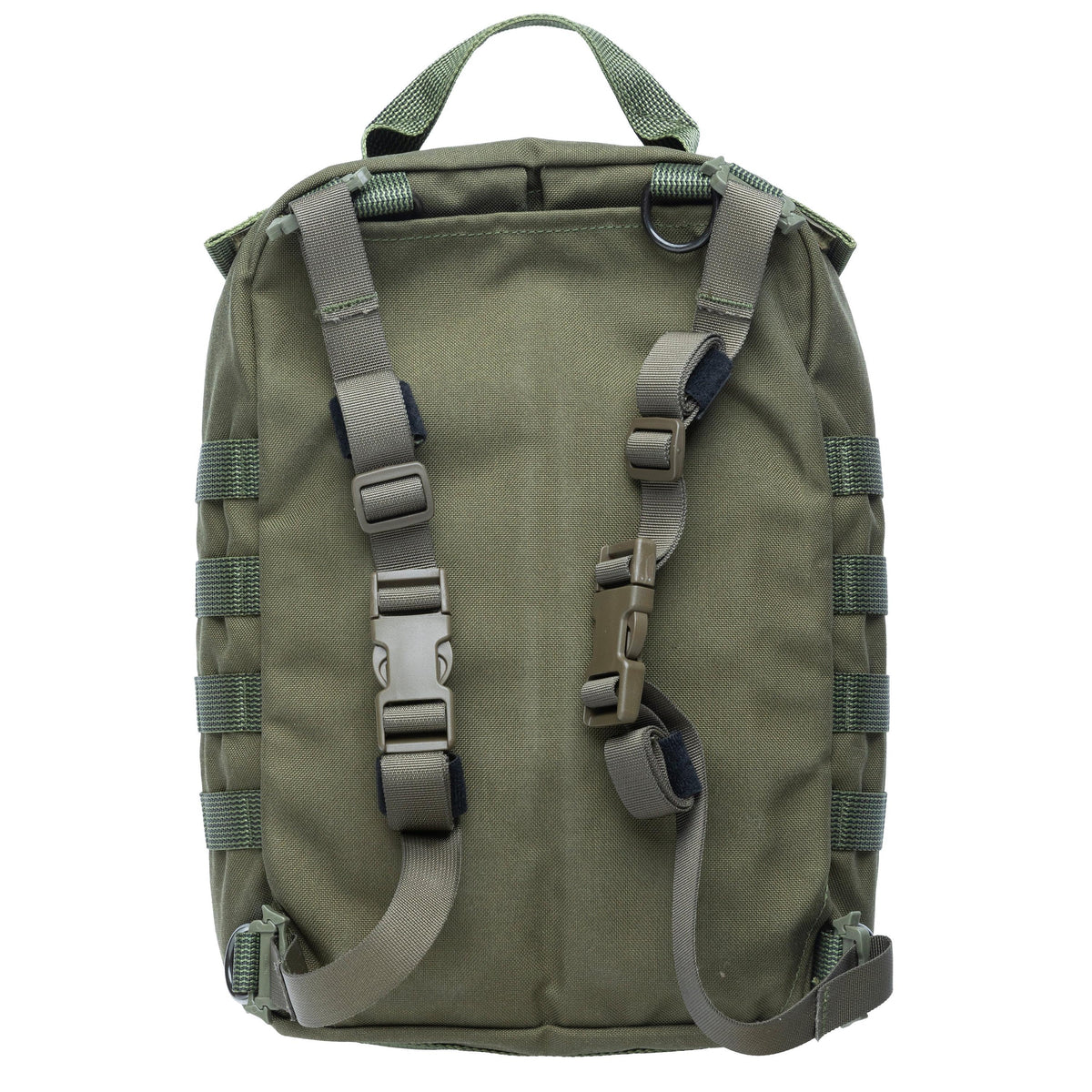 Attach the straps together to make traditional shoulder straps.