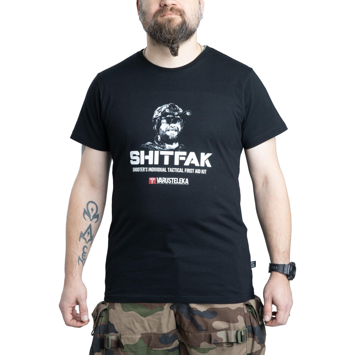 Varusteleka SHITFAK T-Shirt, bawełna 
