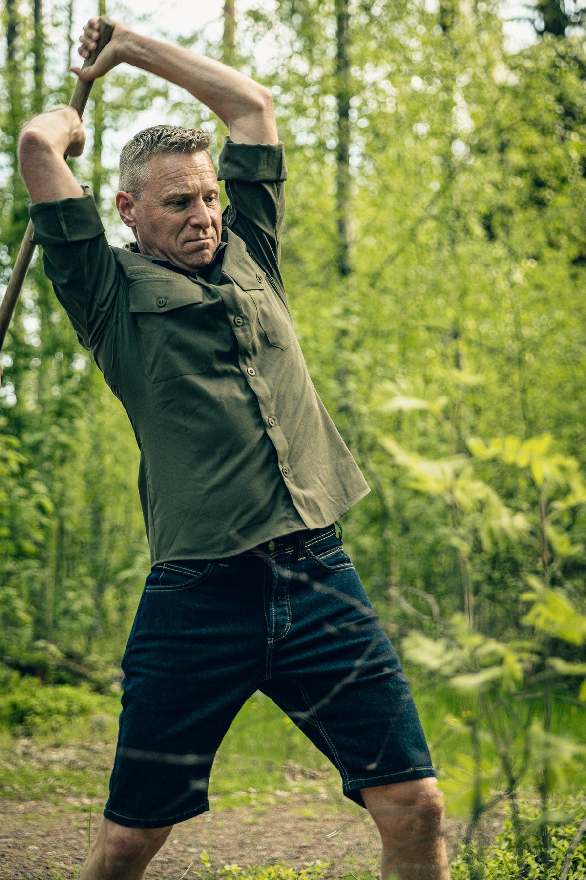 Varusteleka Tactical Denim Shorts