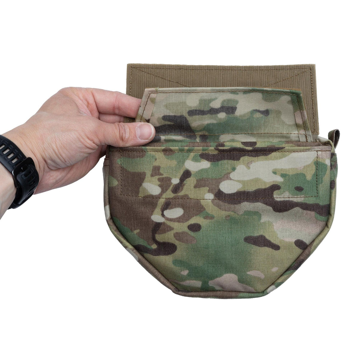 Built in sleeve for a soft armor insert.